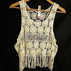 Crocheted Bohemian Top
